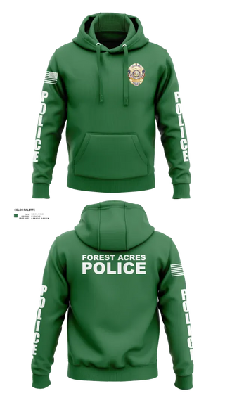 Hoodie, FOREST ACRES POLICE DEPARTMENT, Police, Teamtime, Team time, sublimation, custom sports apparel, team uniforms, spirit wear, spiritwear, sports uniforms, custom shirts, team store, custom team store, fundraiser sports, apparel fundraiser