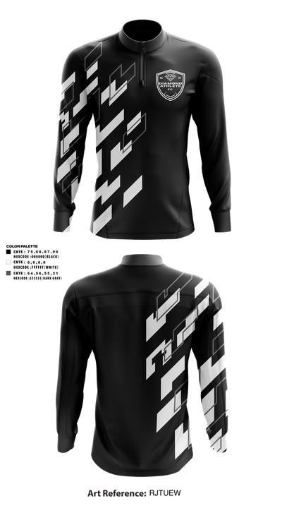 Diamond Athlete 26056519 Quarter Zip Jacket - 1