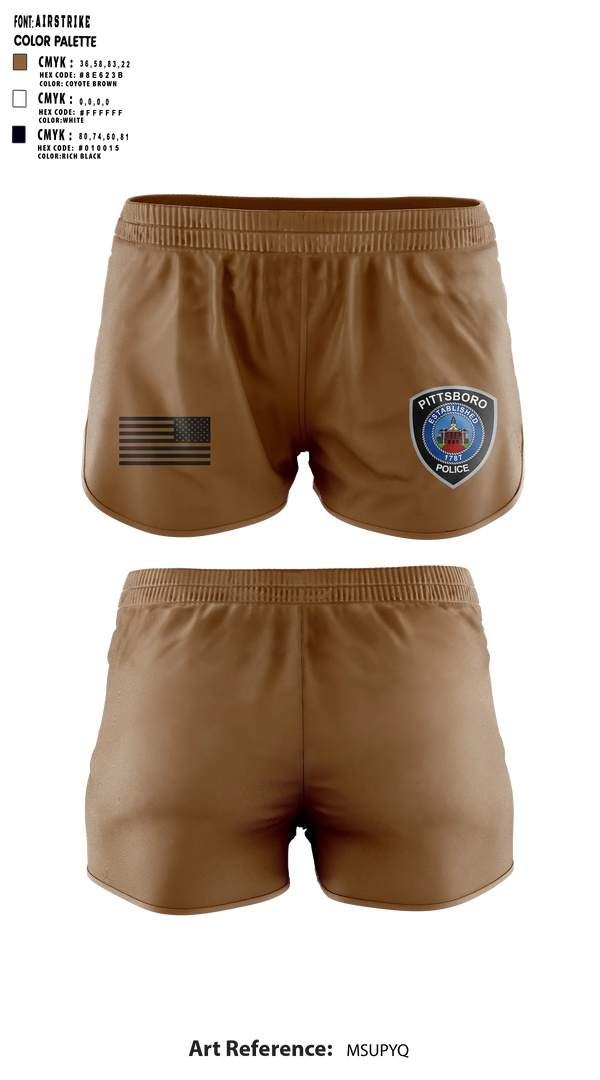 Ranger Panties, B Squad, Police, Teamtime, Team time, sublimation, custom sports apparel, team uniforms, spirit wear, spiritwear, sports uniforms, custom shirts, team store, custom team store, fundraiser sports, apparel fundraiser