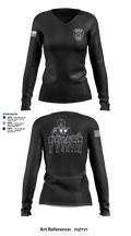 Team 3 37377500 Women's Long Sleeve V-neck Shirt - 3