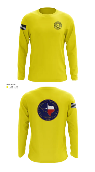Long Sleeve Performance Shirt, Operation Lone Star, , Teamtime, Team time, sublimation, custom sports apparel, team uniforms, spirit wear, spiritwear, sports uniforms, custom shirts, team store, custom team store, fundraiser sports, apparel fundraiser