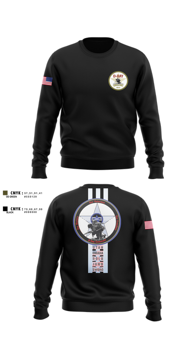 D-Day Ohio, Inc Crew Neck Sweatshirt - 5