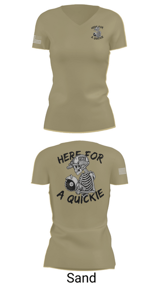 Womens Short Sleeve Vneck Shirt, 812 CES, Air Force, Teamtime, Team time, sublimation, custom sports apparel, team uniforms, spirit wear, spiritwear, sports uniforms, custom shirts, team store, custom team store, fundraiser sports, apparel fundraiser