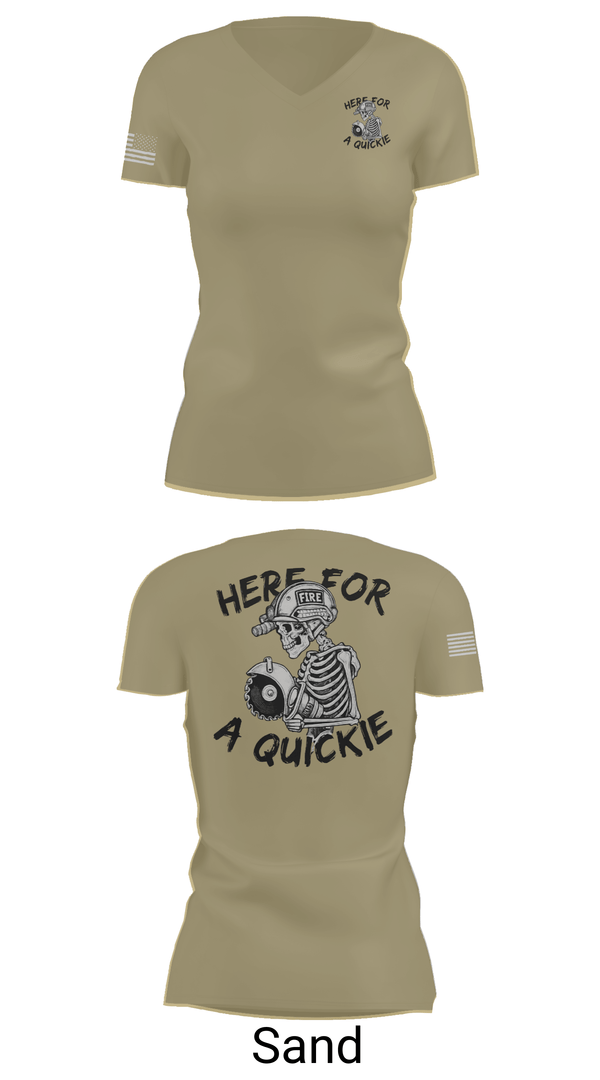 Womens Short Sleeve Vneck Shirt, 812 CES, Air Force, Teamtime, Team time, sublimation, custom sports apparel, team uniforms, spirit wear, spiritwear, sports uniforms, custom shirts, team store, custom team store, fundraiser sports, apparel fundraiser