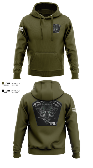 Hoodie, Eunice Police TRU, Police, Teamtime, Team time, sublimation, custom sports apparel, team uniforms, spirit wear, spiritwear, sports uniforms, custom shirts, team store, custom team store, fundraiser sports, apparel fundraiser