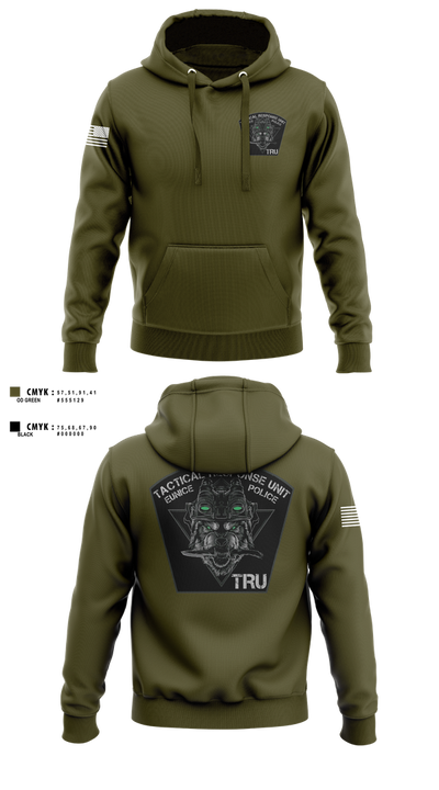 Eunice Police TRU 91634971 Hoodie - 2