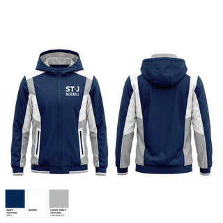 Windbreaker, ST J Baseball, Baseball, Teamtime, Team time, sublimation, custom sports apparel, team uniforms, spirit wear, spiritwear, sports uniforms, custom shirts, team store, custom team store, fundraiser sports, apparel fundraiser