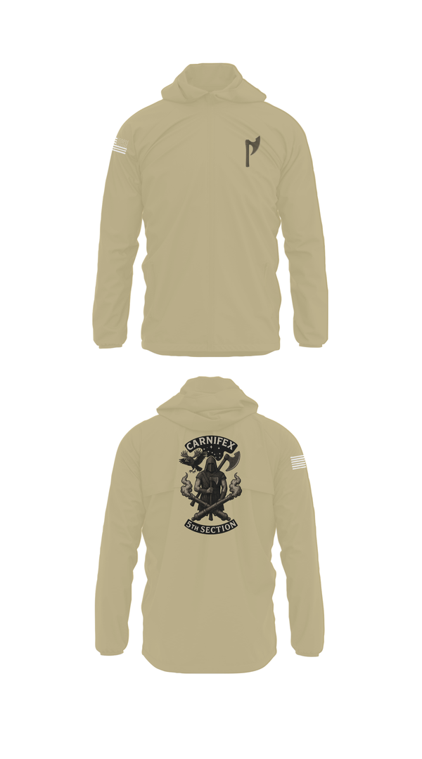 Windbreaker, 2-8 FA, C BTRY, , Teamtime, Team time, sublimation, custom sports apparel, team uniforms, spirit wear, spiritwear, sports uniforms, custom shirts, team store, custom team store, fundraiser sports, apparel fundraiser