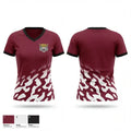 Valley view bobcats 38404352 Women's Short Sleeve V-neck Shirt - 1