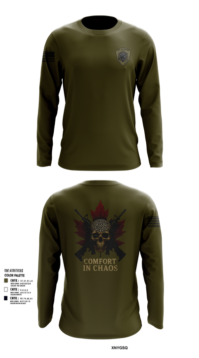 St Albans Police Special Response Team 18297149 Long Sleeve Performance Shirt 3