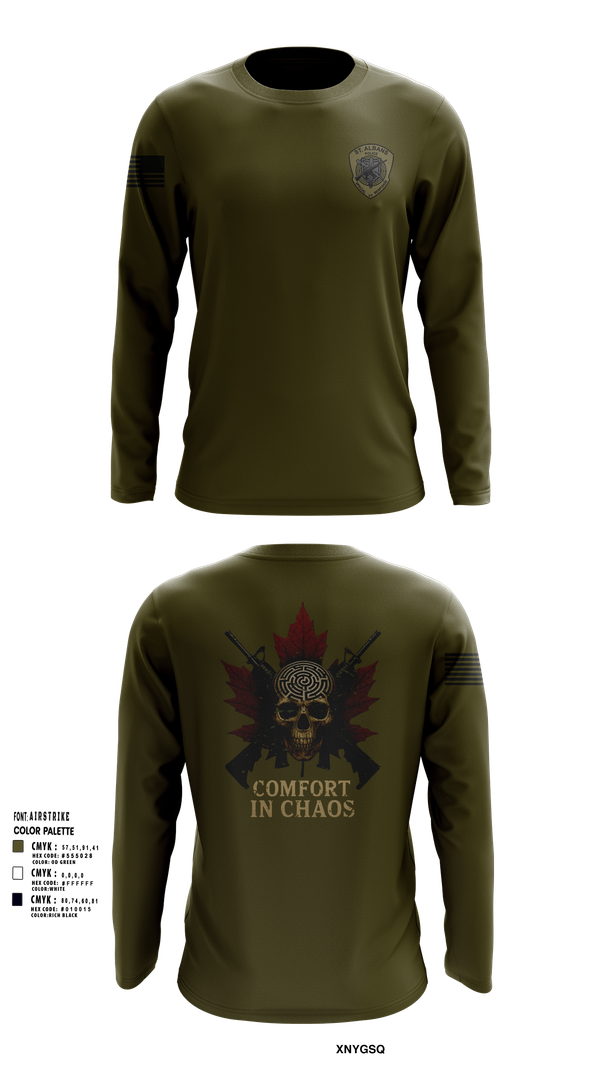 Long Sleeve Performance Shirt, St Albans Police Special Response Team, , Teamtime, Team time, sublimation, custom sports apparel, team uniforms, spirit wear, spiritwear, sports uniforms, custom shirts, team store, custom team store, fundraiser sports, apparel fundraiser