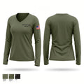 Special ops alpha Women's Long Sleeve V-neck Shirt - 1