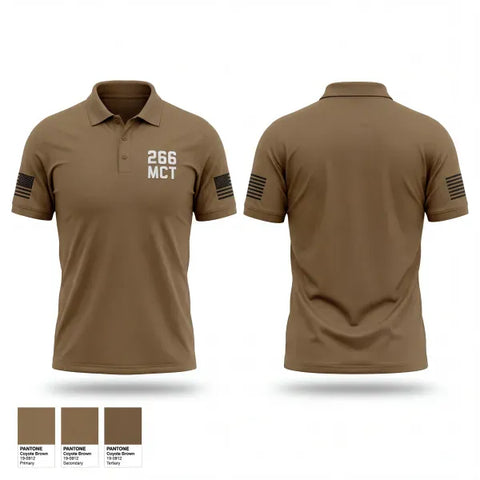 Short Sleeve Performance Polo, 266 MCT266 MCT, Army, Teamtime, Team time, sublimation, custom sports apparel, team uniforms, spirit wear, spiritwear, sports uniforms, custom shirts, team store, custom team store, fundraiser sports, apparel fundraiser