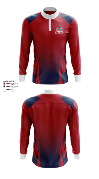 Quarter Zip Jacket, Minuteman, Women's Basketball, Teamtime, Team time, sublimation, custom sports apparel, team uniforms, spirit wear, spiritwear, sports uniforms, custom shirts, team store, custom team store, fundraiser sports, apparel fundraiser