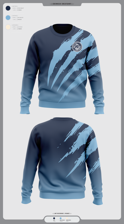 North Port Jr Bobcats 24422472 Crew Neck Sweatshirt - 1