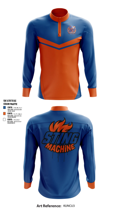 Sting Machine Quarter Zip Jacket - 5