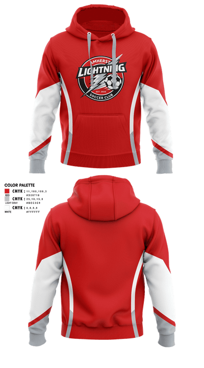 Amherst Lightning 96492071 Hoodie - 1