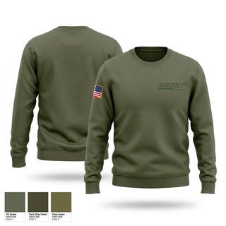 Crew Neck Sweatshirt, Madison County Sheriff's Office, Police, Teamtime, Team time, sublimation, custom sports apparel, team uniforms, spirit wear, spiritwear, sports uniforms, custom shirts, team store, custom team store, fundraiser sports, apparel fundraiser