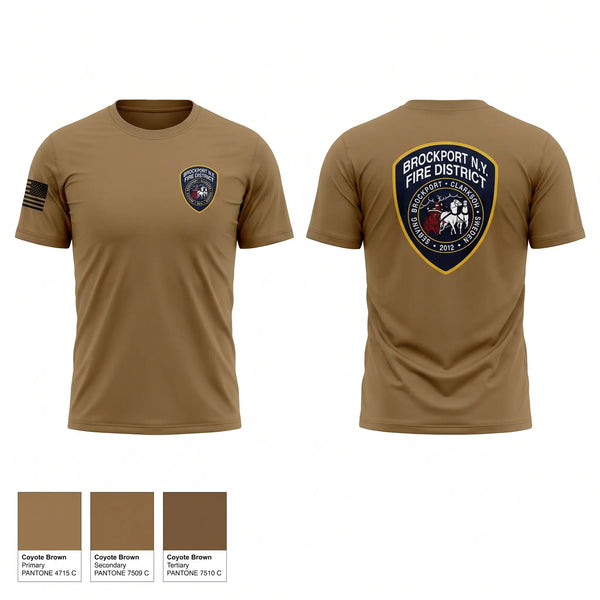 Short Sleeve Performance Shirt, Brockport, Fire Department, Teamtime, Team time, sublimation, custom sports apparel, team uniforms, spirit wear, spiritwear, sports uniforms, custom shirts, team store, custom team store, fundraiser sports, apparel fundraiser