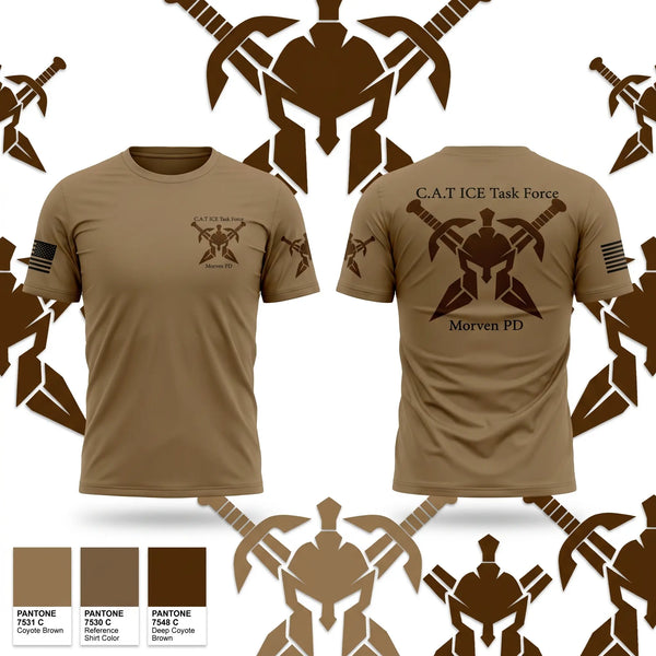 Short Sleeve Performance Shirt, MORVEN POLICE DEPT, Police, Teamtime, Team time, sublimation, custom sports apparel, team uniforms, spirit wear, spiritwear, sports uniforms, custom shirts, team store, custom team store, fundraiser sports, apparel fundraiser