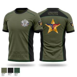 Short Sleeve Performance Shirt, Longhorn Protection Services LLC, , Teamtime, Team time, sublimation, custom sports apparel, team uniforms, spirit wear, spiritwear, sports uniforms, custom shirts, team store, custom team store, fundraiser sports, apparel fundraiser