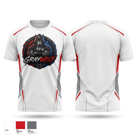 Short Sleeve Performance Shirt, Gray's Wolf Cave, Bowling, Teamtime, Team time, sublimation, custom sports apparel, team uniforms, spirit wear, spiritwear, sports uniforms, custom shirts, team store, custom team store, fundraiser sports, apparel fundraiser