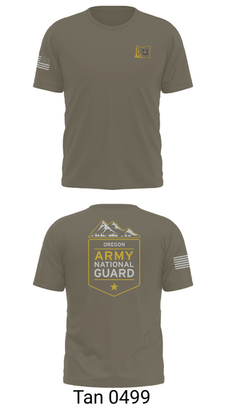 Old School Cotton Feel Shirt, Oregon Army National Guard, National Guard, Teamtime, Team time, sublimation, custom sports apparel, team uniforms, spirit wear, spiritwear, sports uniforms, custom shirts, team store, custom team store, fundraiser sports, apparel fundraiser