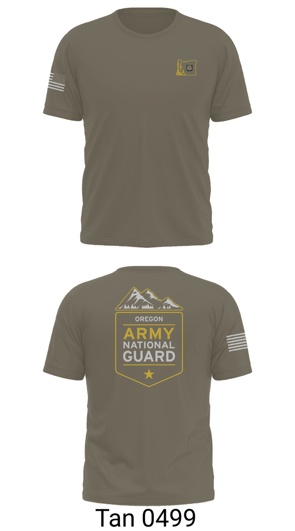Old School Cotton Feel Shirt, Oregon Army National Guard, National Guard, Teamtime, Team time, sublimation, custom sports apparel, team uniforms, spirit wear, spiritwear, sports uniforms, custom shirts, team store, custom team store, fundraiser sports, apparel fundraiser