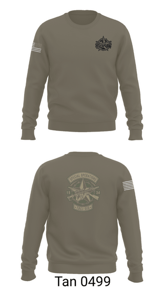 Crew Neck Sweatshirt, SOD Covert, Police, Teamtime, Team time, sublimation, custom sports apparel, team uniforms, spirit wear, spiritwear, sports uniforms, custom shirts, team store, custom team store, fundraiser sports, apparel fundraiser
