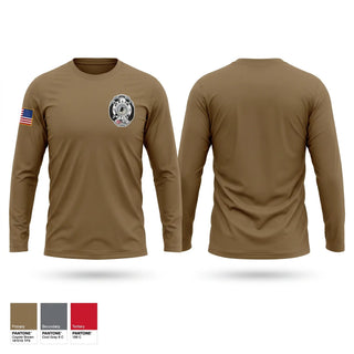 Long Sleeve Performance Shirt, OMAHA NATION POLICE, Police, Teamtime, Team time, sublimation, custom sports apparel, team uniforms, spirit wear, spiritwear, sports uniforms, custom shirts, team store, custom team store, fundraiser sports, apparel fundraiser