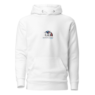 Unisex Hoodie - 1 - White