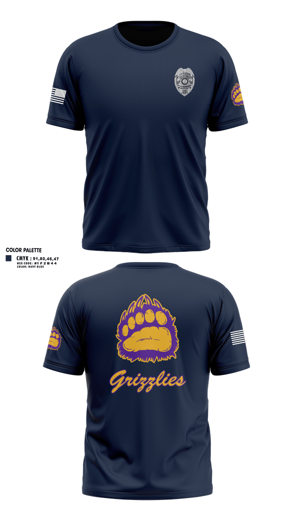 Old School Cotton Feel Shirt, Fowler Police Department, Police, Teamtime, Team time, sublimation, custom sports apparel, team uniforms, spirit wear, spiritwear, sports uniforms, custom shirts, team store, custom team store, fundraiser sports, apparel fundraiser