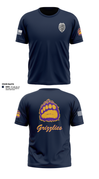 Short Sleeve Performance Shirt, Fowler Police Department, Police, Teamtime, Team time, sublimation, custom sports apparel, team uniforms, spirit wear, spiritwear, sports uniforms, custom shirts, team store, custom team store, fundraiser sports, apparel fundraiser