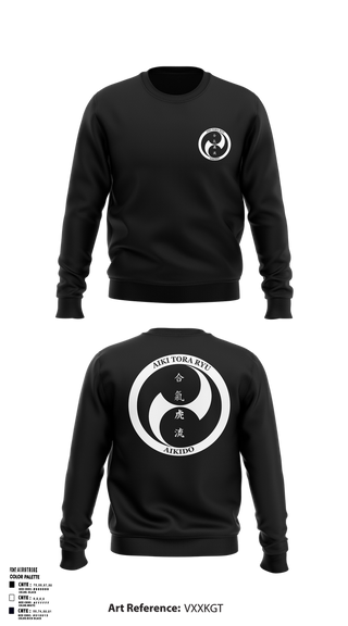 Crew Neck Sweatshirt, Aiki Tora Ryu, , Teamtime, Team time, sublimation, custom sports apparel, team uniforms, spirit wear, spiritwear, sports uniforms, custom shirts, team store, custom team store, fundraiser sports, apparel fundraiser