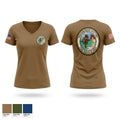 BMU-2 Women's Short Sleeve V-neck Shirt - 1