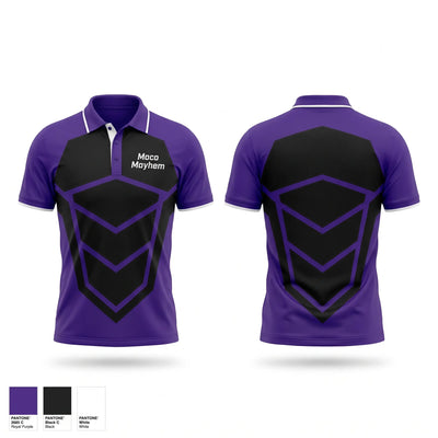 Moco Mayhem Short Sleeve Performance Polo - 1