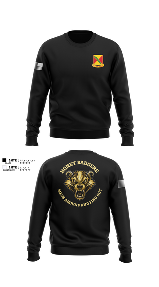 Crew Neck Sweatshirt, Delta companyHHB 1-51 ADA, Army, Teamtime, Team time, sublimation, custom sports apparel, team uniforms, spirit wear, spiritwear, sports uniforms, custom shirts, team store, custom team store, fundraiser sports, apparel fundraiser