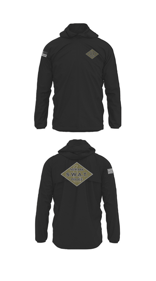 Windbreaker, Newark SWAT, Police, Teamtime, Team time, sublimation, custom sports apparel, team uniforms, spirit wear, spiritwear, sports uniforms, custom shirts, team store, custom team store, fundraiser sports, apparel fundraiser
