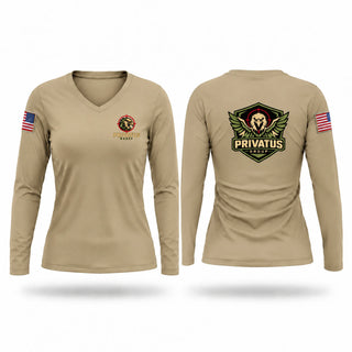 Womens Long Sleeve Vneck Shirt, Laurens County SRT, Police, Teamtime, Team time, sublimation, custom sports apparel, team uniforms, spirit wear, spiritwear, sports uniforms, custom shirts, team store, custom team store, fundraiser sports, apparel fundraiser