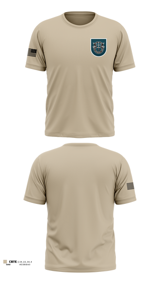 Old School Cotton Feel Shirt, 2nd Battalion 19th SFG (Airborne), Army, Teamtime, Team time, sublimation, custom sports apparel, team uniforms, spirit wear, spiritwear, sports uniforms, custom shirts, team store, custom team store, fundraiser sports, apparel fundraiser