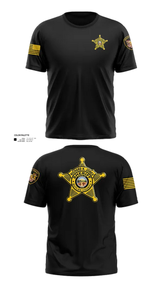 Old School Cotton Feel Shirt, Butler County Sheriff’s Office, Police, Teamtime, Team time, sublimation, custom sports apparel, team uniforms, spirit wear, spiritwear, sports uniforms, custom shirts, team store, custom team store, fundraiser sports, apparel fundraiser