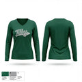 Tribes 82829702 Women's Long Sleeve V-neck Shirt - 1