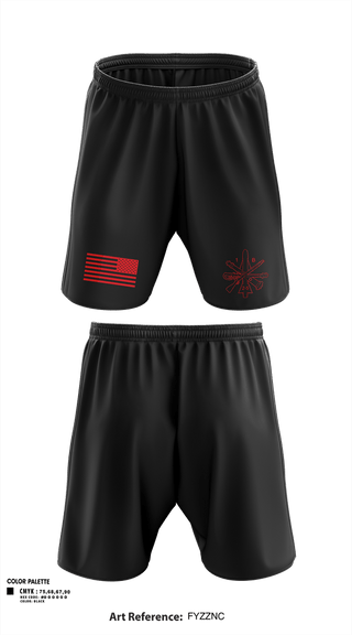 Athletic Shorts With Pockets, The Legion / B CO / 2-5 CAV, Army, Teamtime, Team time, sublimation, custom sports apparel, team uniforms, spirit wear, spiritwear, sports uniforms, custom shirts, team store, custom team store, fundraiser sports, apparel fundraiser