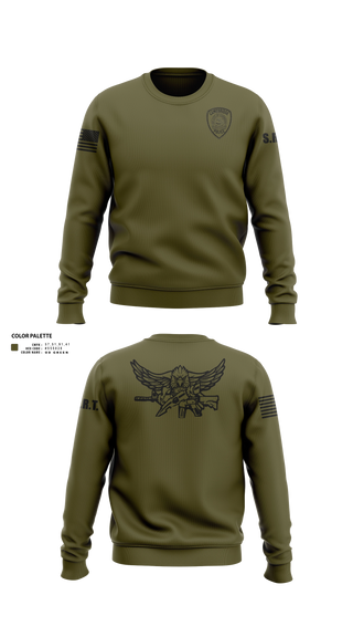 Crew Neck Sweatshirt, Cambridge SRT, Police, Teamtime, Team time, sublimation, custom sports apparel, team uniforms, spirit wear, spiritwear, sports uniforms, custom shirts, team store, custom team store, fundraiser sports, apparel fundraiser