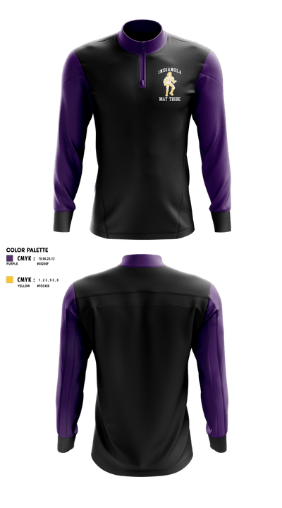 Indianola Mat Tribe 88912065 Quarter Zip Jacket - 2