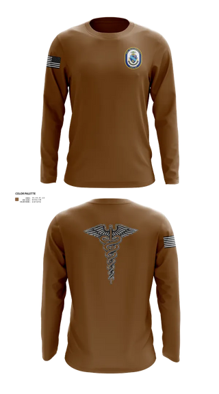 Long Sleeve Performance Shirt, Uss McCAMPBELL, , Teamtime, Team time, sublimation, custom sports apparel, team uniforms, spirit wear, spiritwear, sports uniforms, custom shirts, team store, custom team store, fundraiser sports, apparel fundraiser