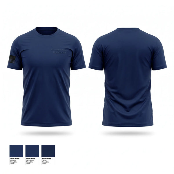 Short Sleeve Performance Shirt, Honolulu Police Department, Police, Teamtime, Team time, sublimation, custom sports apparel, team uniforms, spirit wear, spiritwear, sports uniforms, custom shirts, team store, custom team store, fundraiser sports, apparel fundraiser