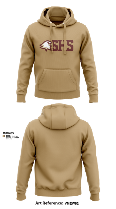 Sharon Eagles Swimming Hoodie - 53