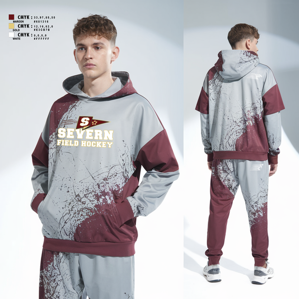 Hoodie, Severn School Field Hockey, Field Hockey, Teamtime, Team time, sublimation, custom sports apparel, team uniforms, spirit wear, spiritwear, sports uniforms, custom shirts, team store, custom team store, fundraiser sports, apparel fundraiser