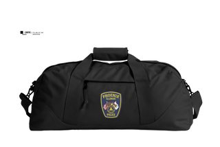 Duffle Bag, Phoenix Police Department, Police, Teamtime, Team time, sublimation, custom sports apparel, team uniforms, spirit wear, spiritwear, sports uniforms, custom shirts, team store, custom team store, fundraiser sports, apparel fundraiser